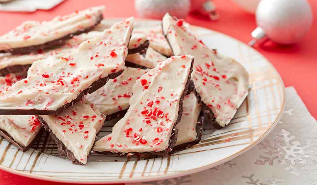 Guilt Free Peppermint Bark